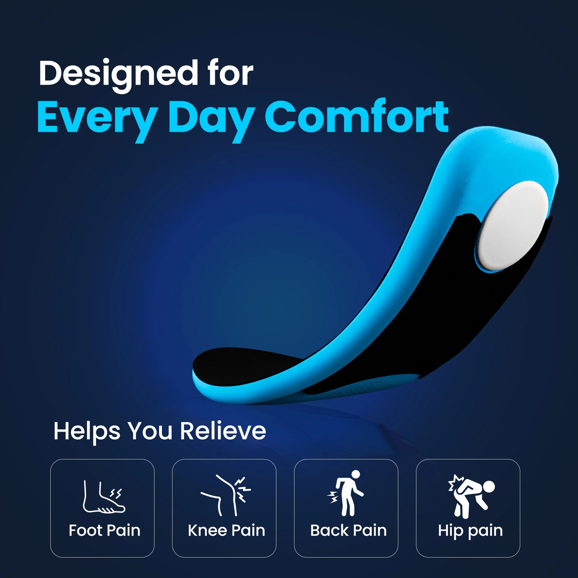 3-Pack All-Day Comfort & Support Insole - Image 3