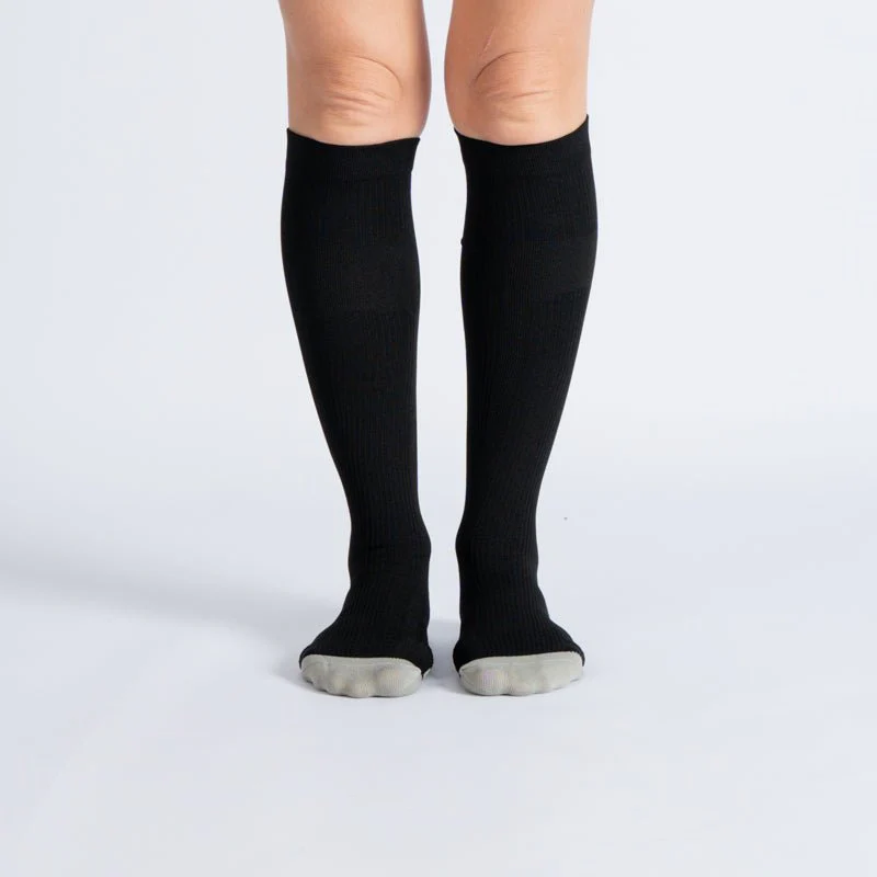 3-Pack All-Black Compression Sock Bundle - Image 2