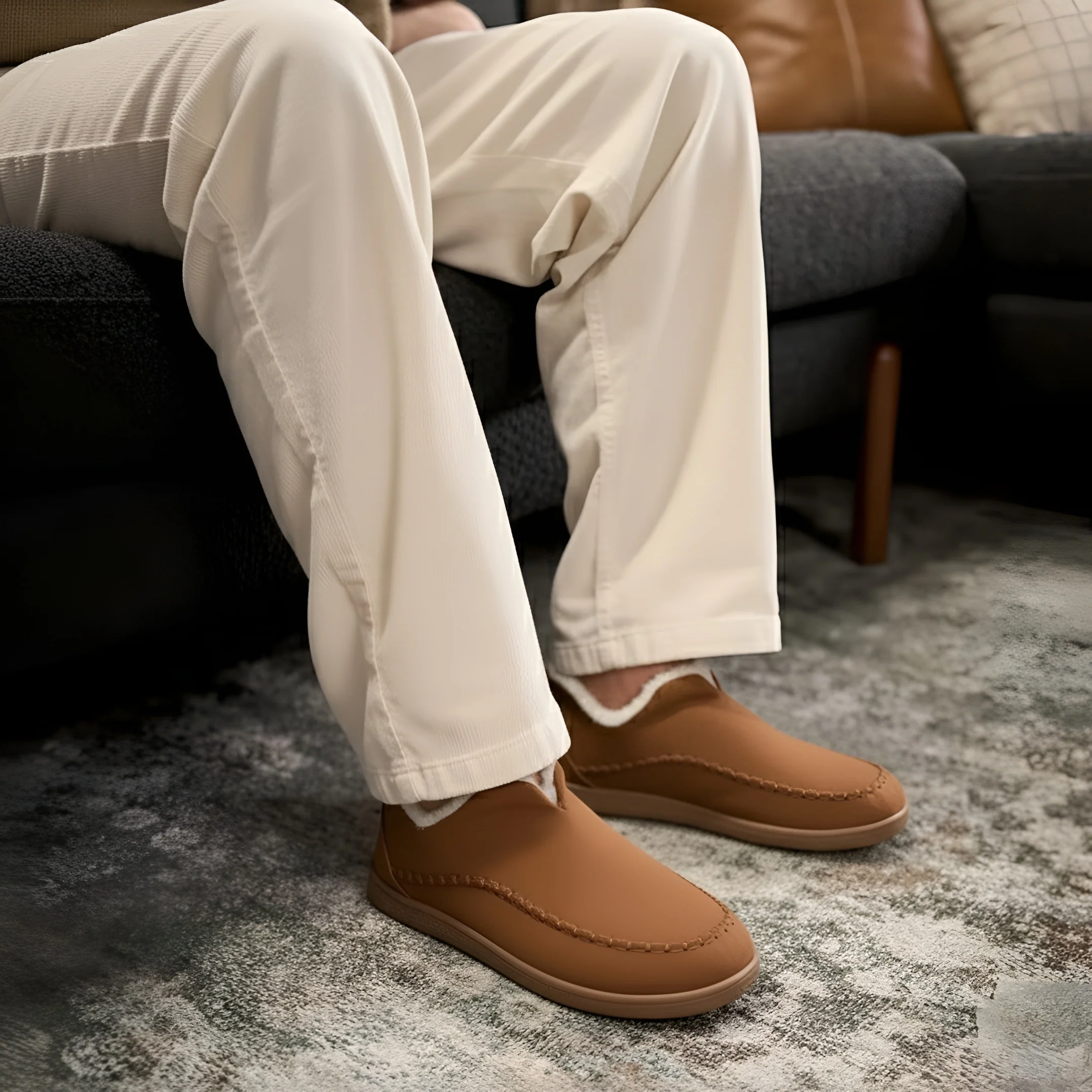 Atom Cloud Slippers - Brown - Image 4