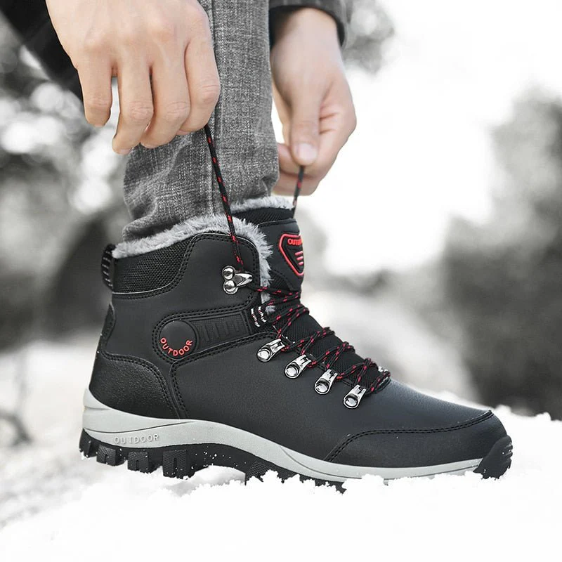 Arctic Apex Men's Winter Boots - Black - Image 3