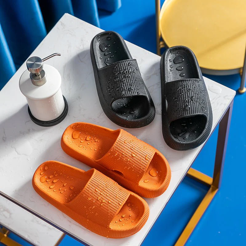 Heel Support Cushion Slides - Black - Image 3