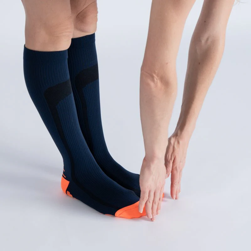 Compression Socks - Blue Orange - Image 3