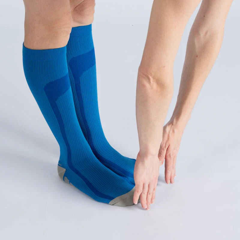 Compression Socks - Blue Grey - Image 3