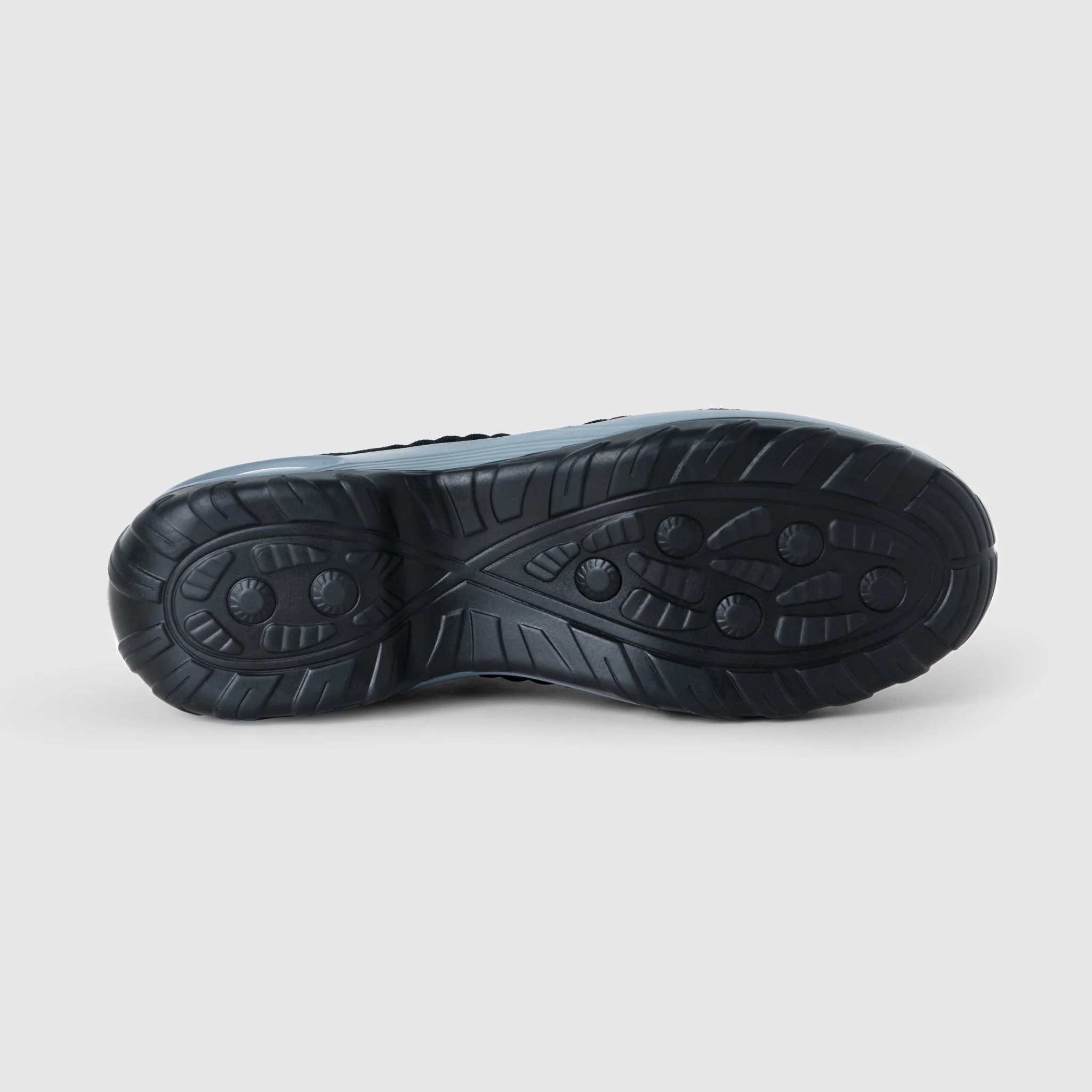 Breathable No-Tie Stretch Shoes - Black Grey - Image 5