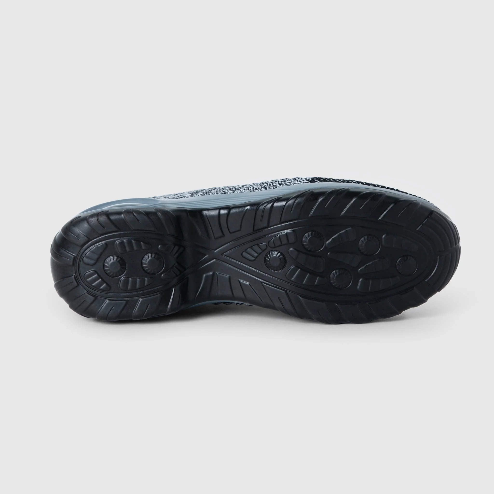 Breathable No-Tie Stretch Shoes - Grey - Image 5