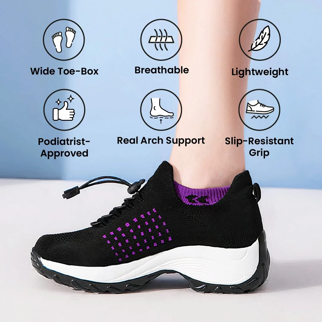 Ortho Stretch Cushion Shoes - Foot Pain Relief - Image 3