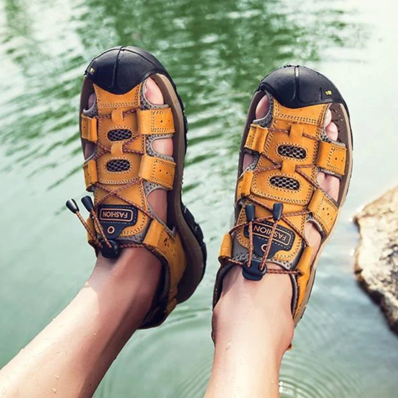Men's High-Altitude Ortho Heel Strap Sandals - Image 19
