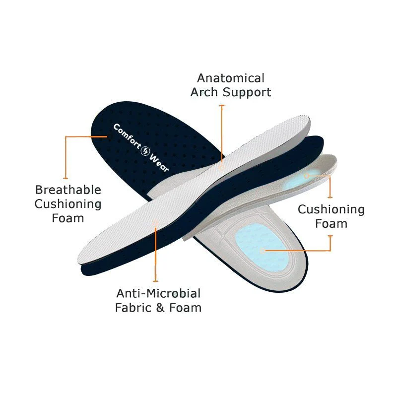 Ortho Stretch Cushion Shoes - Midnight Black - Image 8