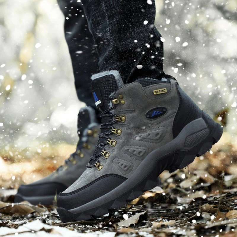 Montana Mountains Men's Hiking Boots - Image 9