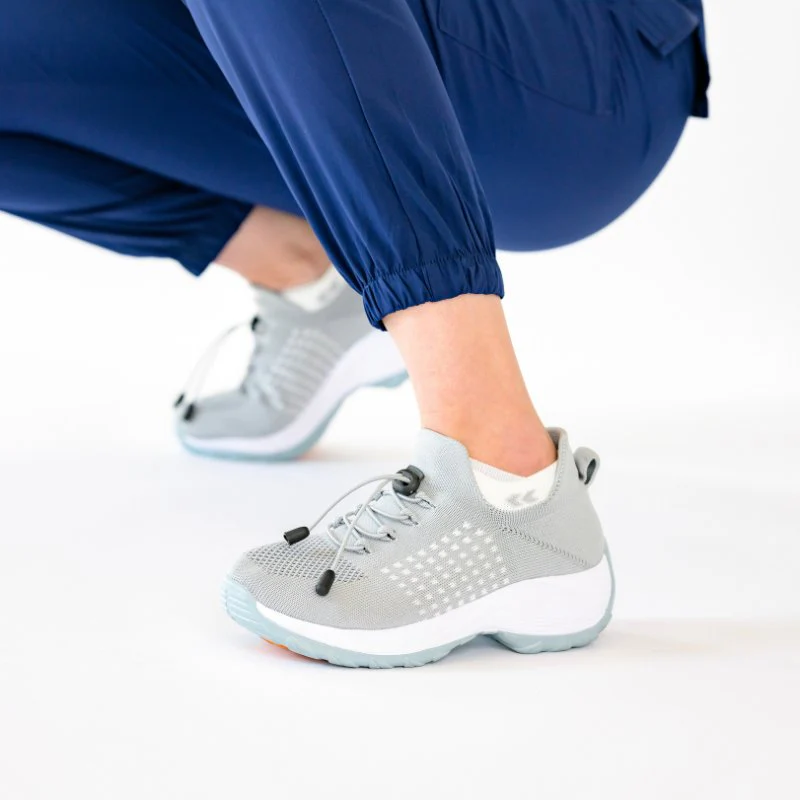 Ortho Stretch Cushion Shoes - Arctic Grey - Image 10
