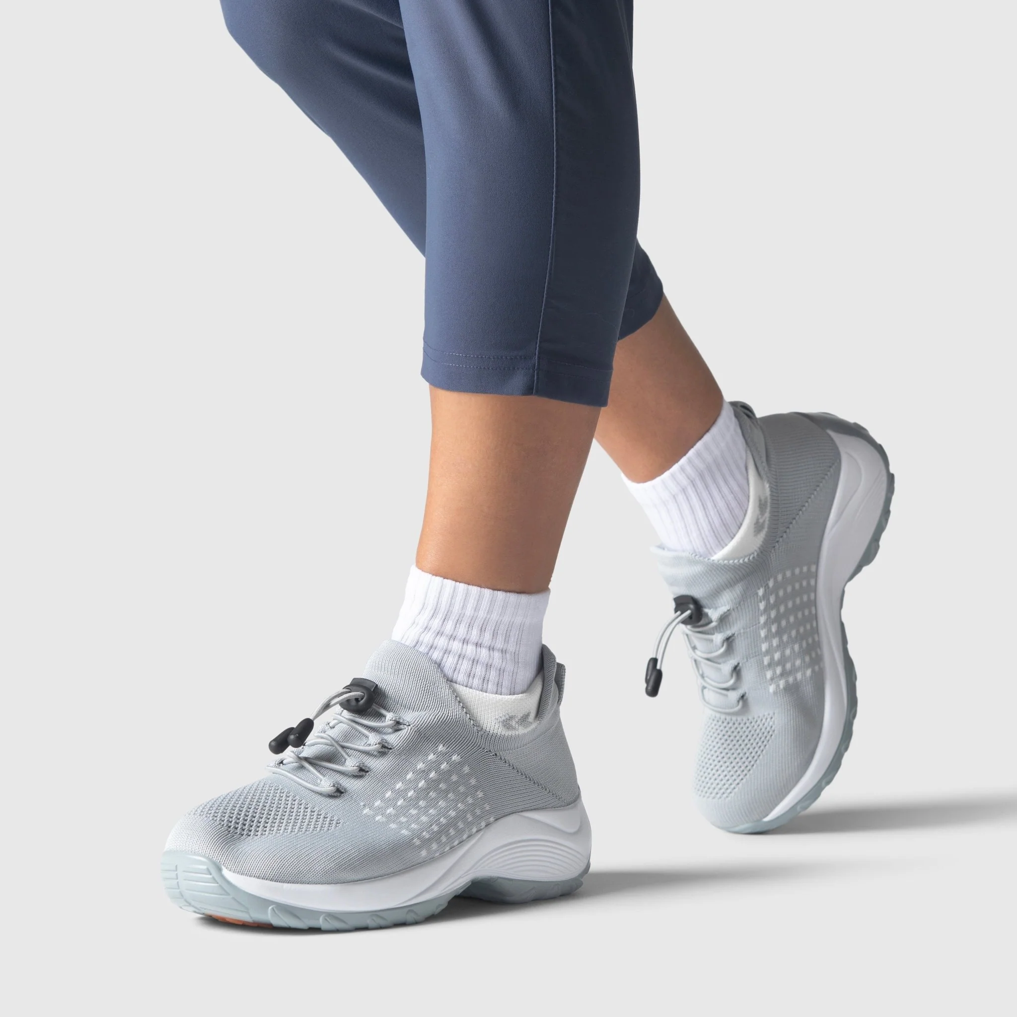 Ortho Stretch Cushion Shoes - Arctic Grey - Image 6