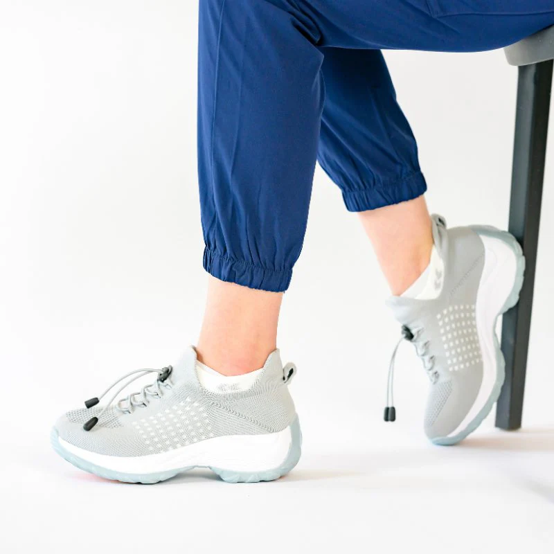 Ortho Stretch Cushion Shoes - Arctic Grey - Image 8