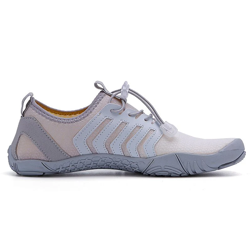 White Gray Trail V-Runner Pro - Universal Non-Slip Barefoot Shoes - Image 2