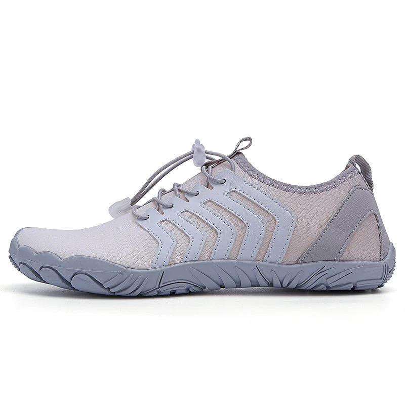 White Gray Trail V-Runner Pro - Universal Non-Slip Barefoot Shoes - Image 3