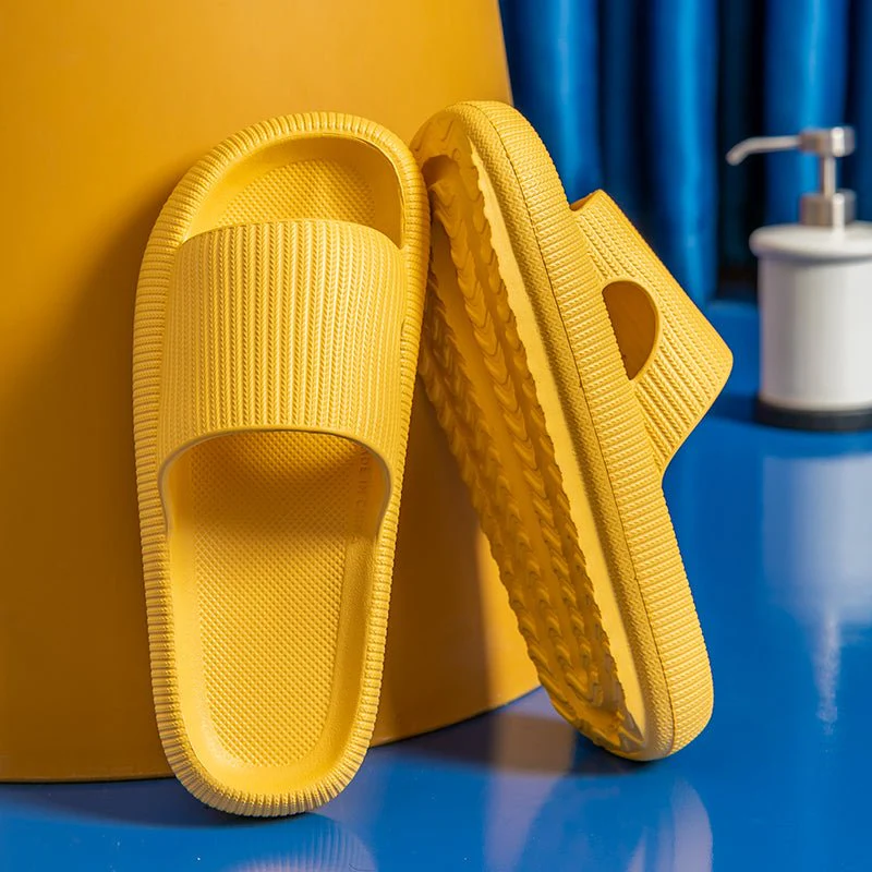 Heel Support Cushion Slides - Yellow - Image 6